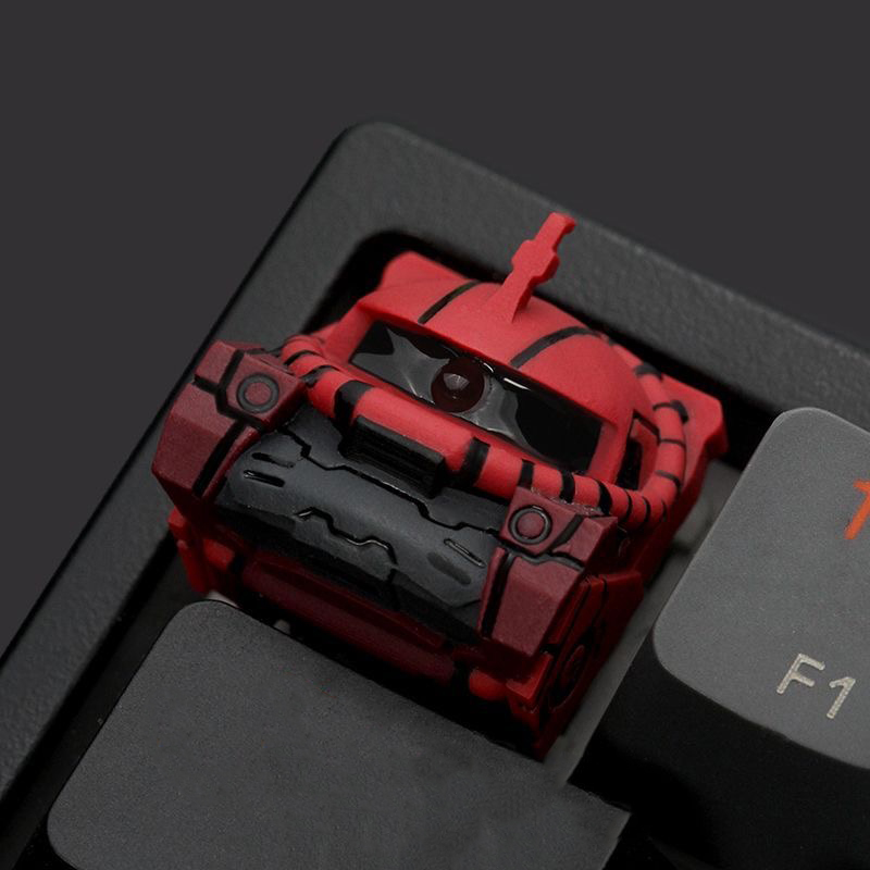 3D Printing Keycaps - Klawisz mechaniczny 3D w kształcie hełmu,