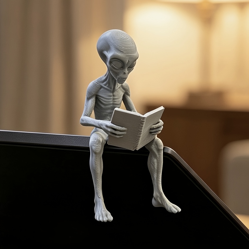 3D Printing Office Setup - Figurki Obcych do Czytania, Drukowane 3D,