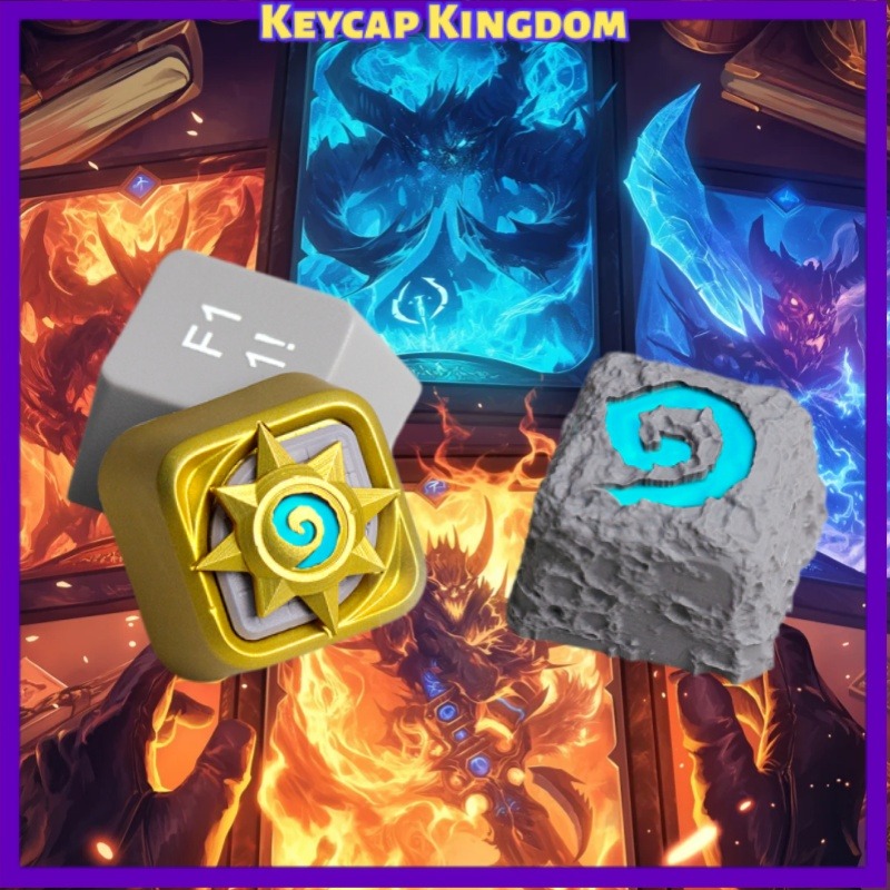 3D Printing Keycaps - Hearthstone WOW Personalizowane Nakładki na Klawisze