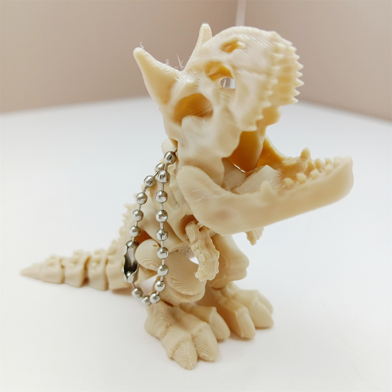 3D Printing Fidget Toys - Model szkieletu Tyrannosaurus Rexa drukowany w