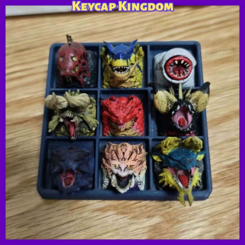 3D Printing Keycaps - Klawisze Monster Hunter z żywicy, personalizowane,