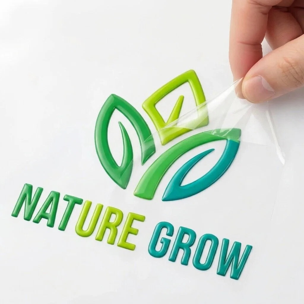 3D Printing Logo - 50 sztuk naklejek personalizowanych 3D, niestandardowe