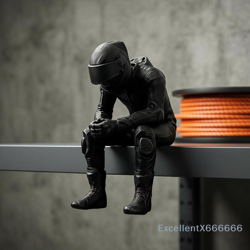 3D Printing Office Setup - Drukowana w technologii 3D kreatywna figurka