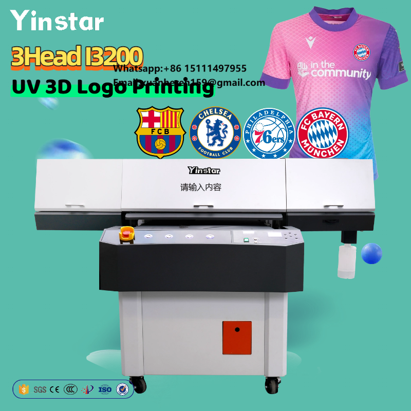3D Printing Logo - Drukarka Yinstar Custom TPU Patch Printer