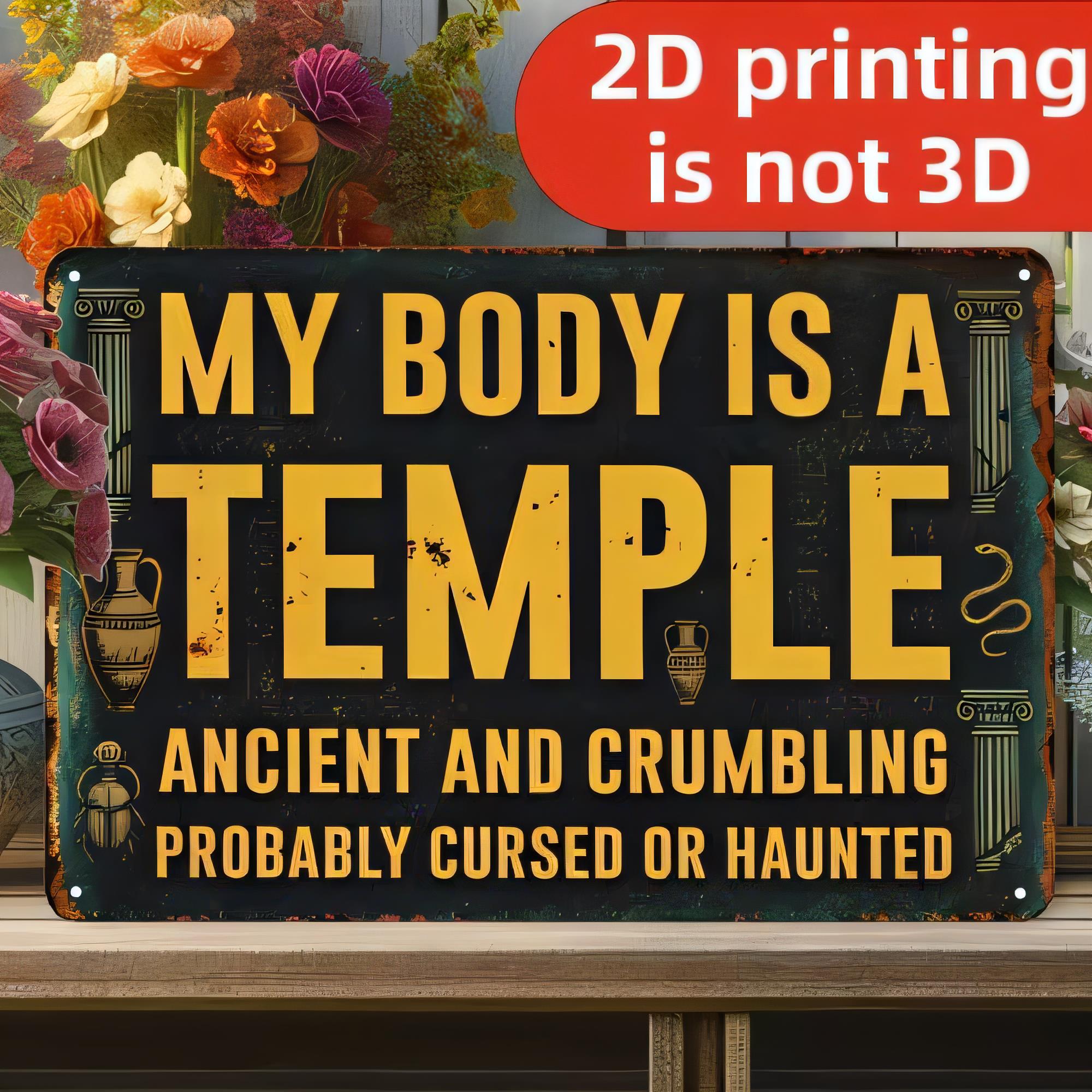 3D Printing Quotes - Tabliczka z cyny do dekoracji ścian,