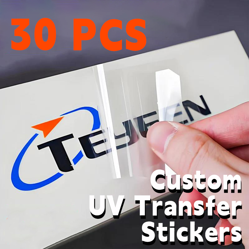 3D Printing Logo - 30 szt. Personalizowane naklejki transferowe DTF