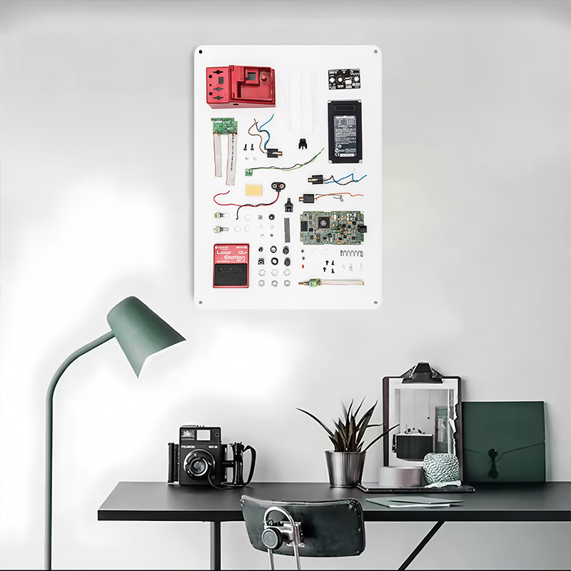 Czerwony Plakat z Pedałami w S – 3D Printing Wall Loops recenzja i cena