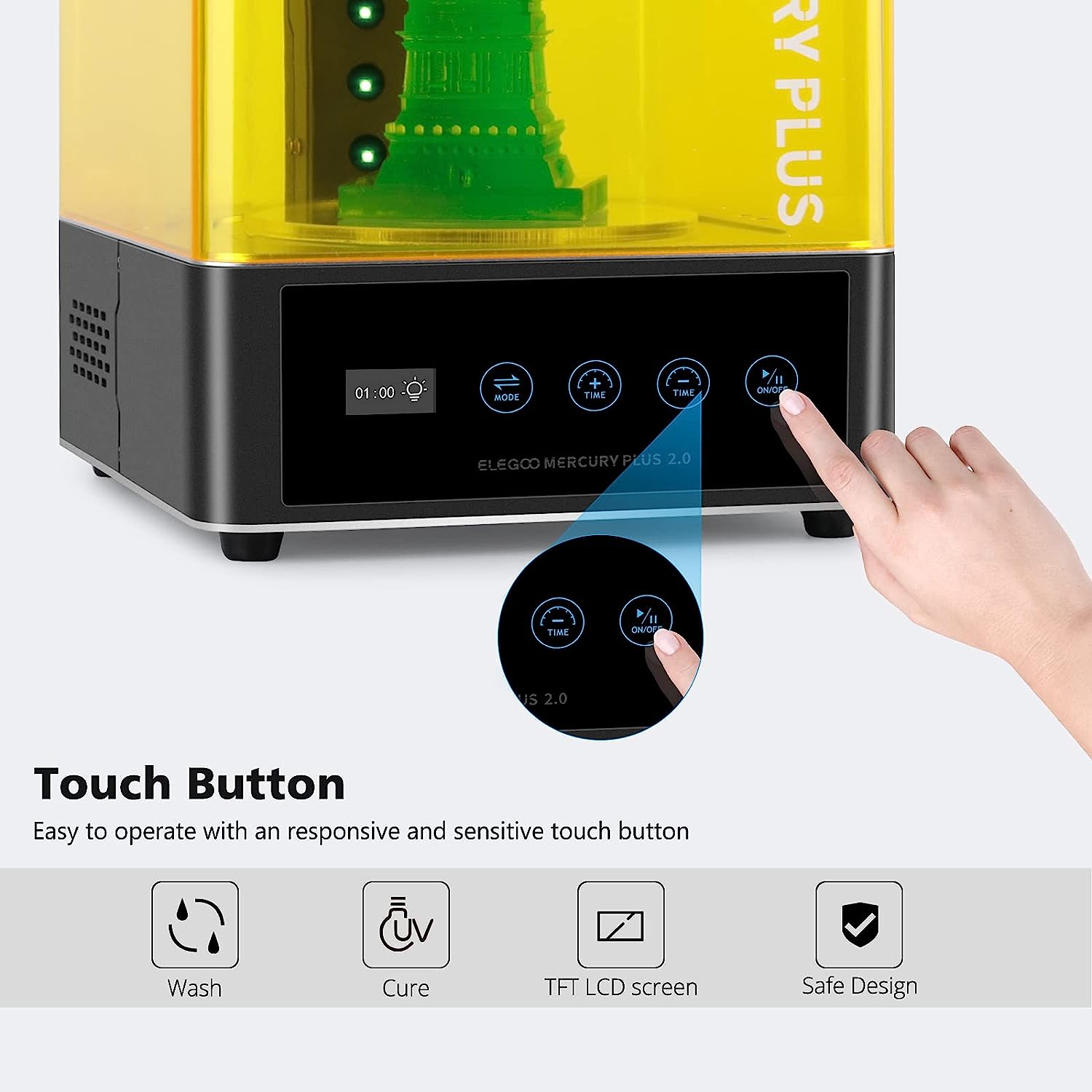 Stacja do mycia i utwardzania  – 3D Printing Sla recenzja i cena
