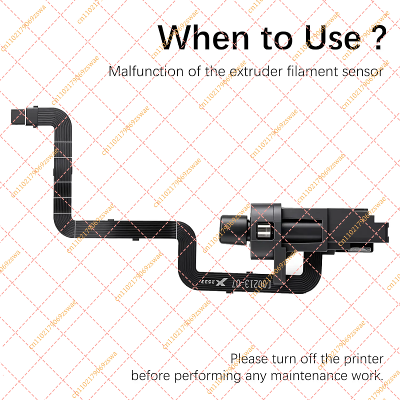 Czujnik filamentu do ekstruder – Filament Runout Sensor recenzja i cena