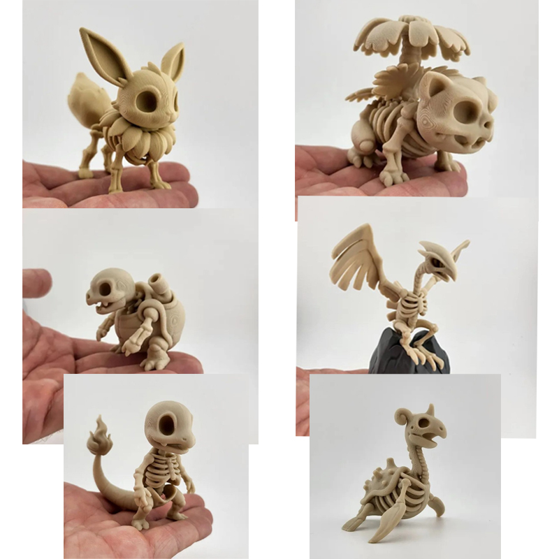 Model kości zrelikwii Pokémona – 3D Printing Gundam recenzja i cena