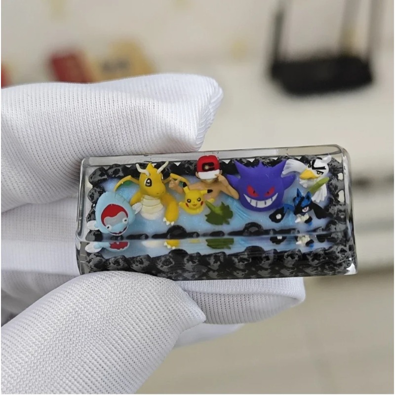 Klawisze Pokemon Anime 1U 1.25 – 3D Printing Keycaps recenzja i cena