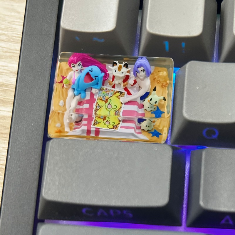 Klawisze Pokemon Anime 1U 1.25 – 3D Printing Keycaps recenzja i cena