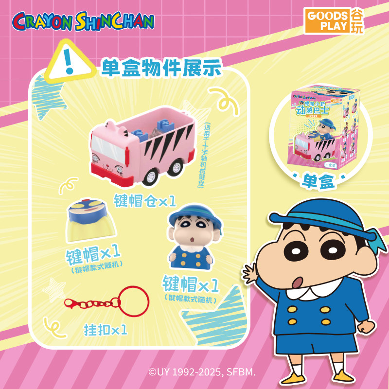 Seria 3D Keycapów Crayon Shin- – 3D Printing Keycaps recenzja i cena