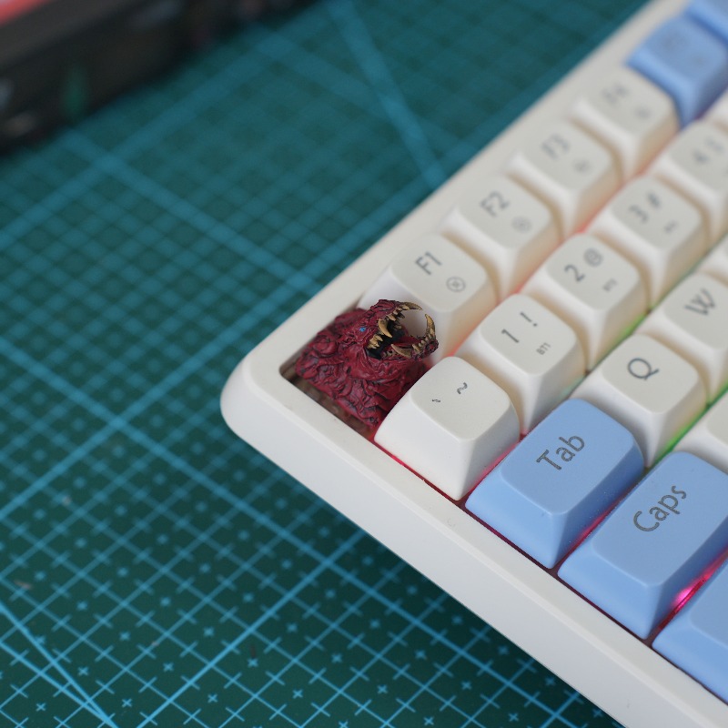 Klawisze Monster Hunter z żywi – 3D Printing Keycaps recenzja i cena