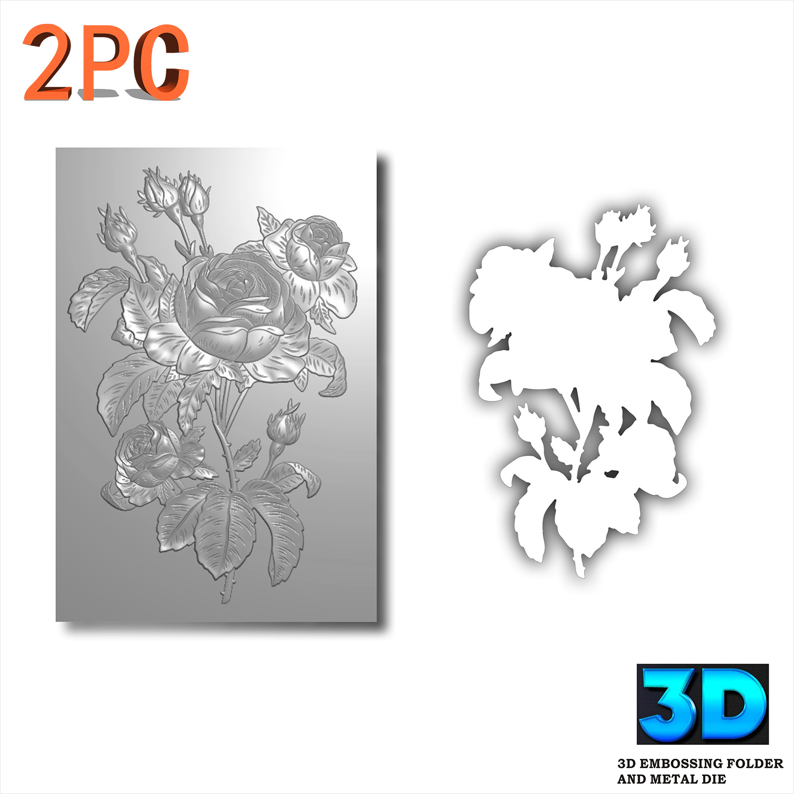 Wzór kwiatowy z motywem róż, t – 3D Printing Drawing recenzja i cena