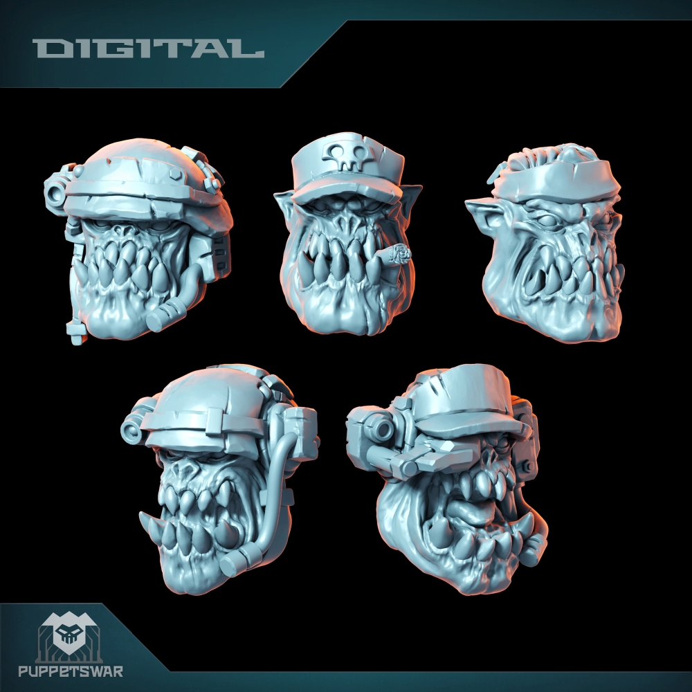 Orc Ultimate Badasses Squad, f – 3D Printing Objects recenzja i cena