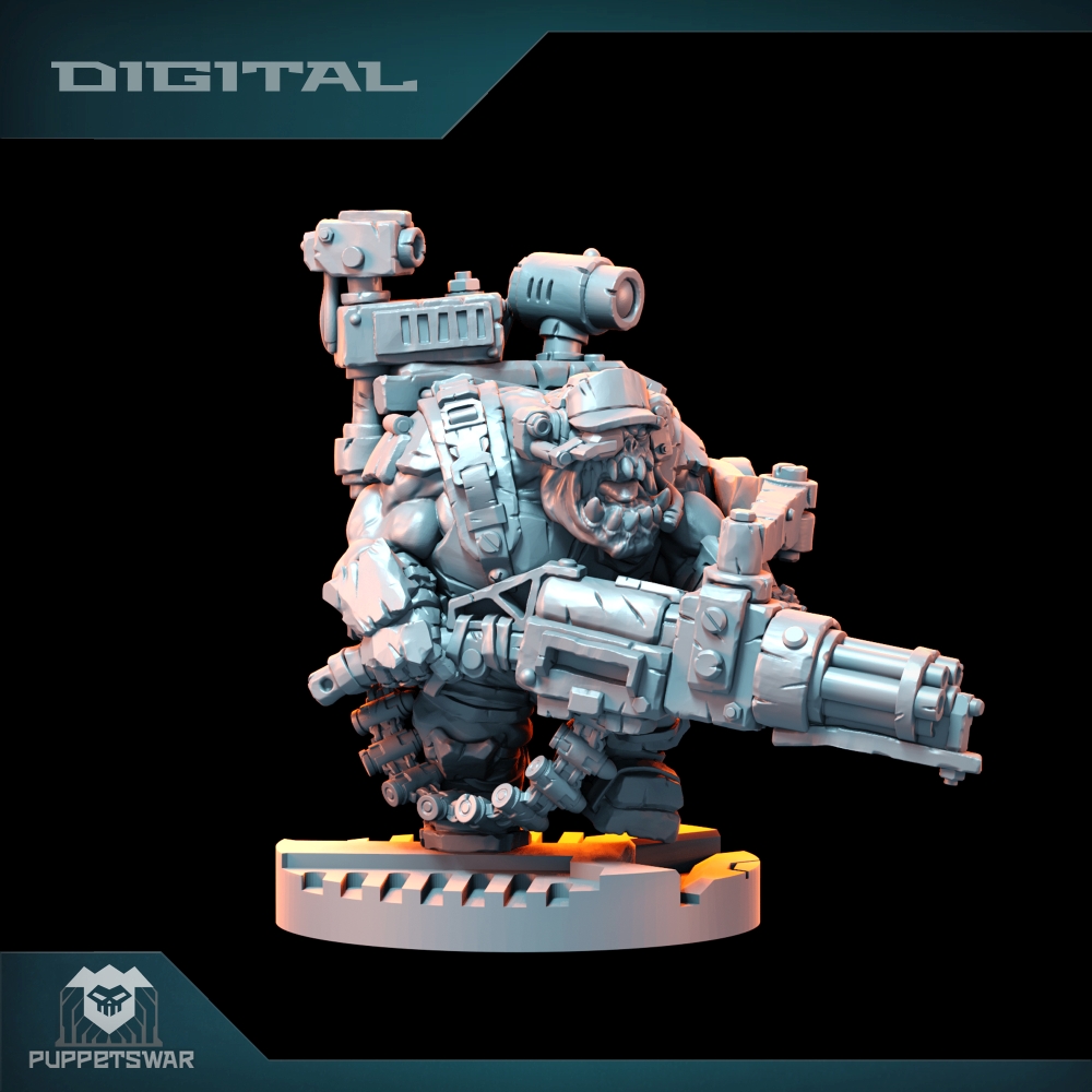 Orc Ultimate Badasses Squad, f – 3D Printing Objects recenzja i cena