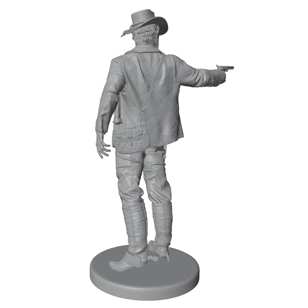 1/24/12/6 Red Dead Western Cow – 3D Printing Drawing recenzja i cena