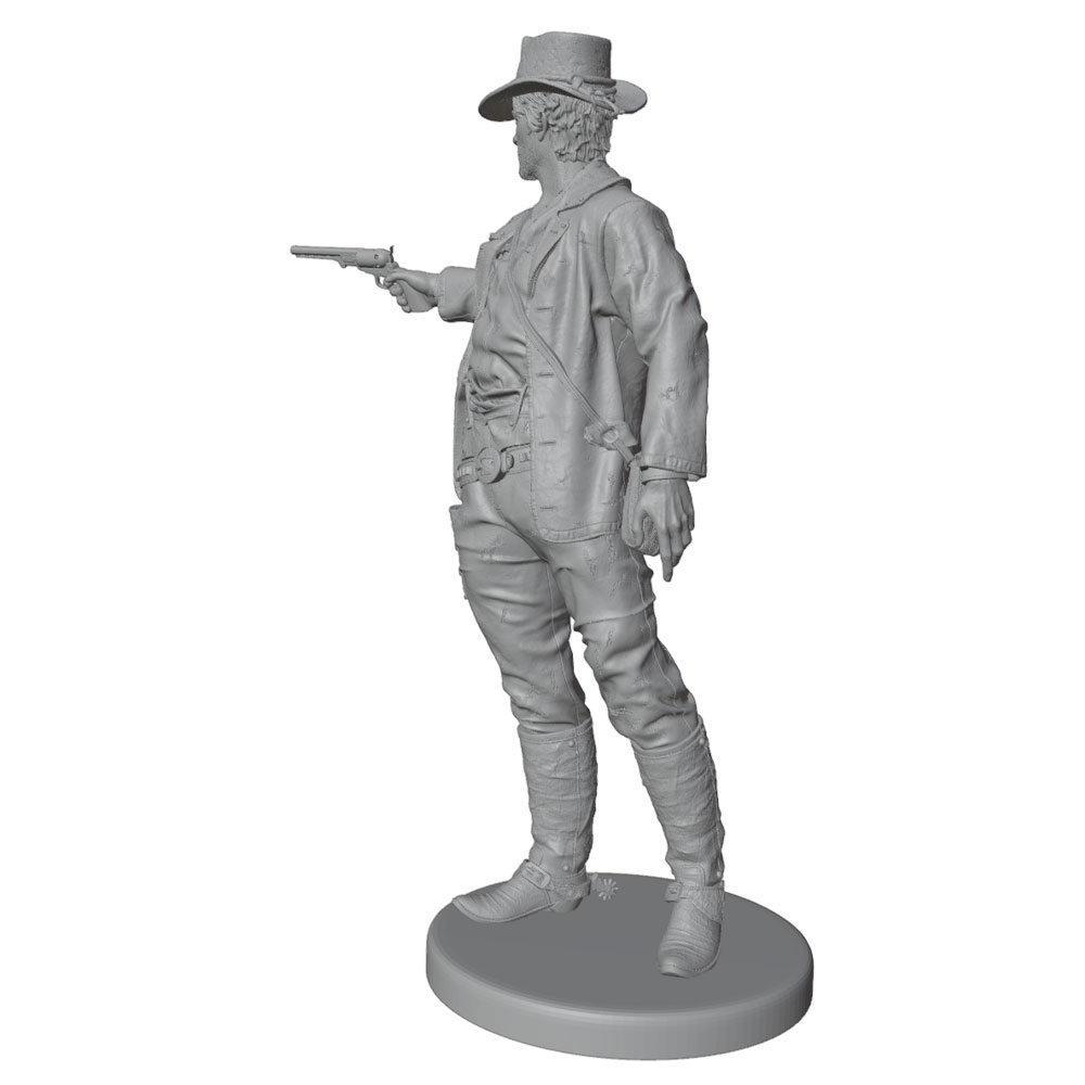 1/24/12/6 Red Dead Western Cow – 3D Printing Drawing recenzja i cena