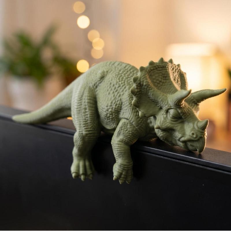 Śpiący T-Rex Monitor Topper, d – 3D Printing Office Setup recenzja i cena
