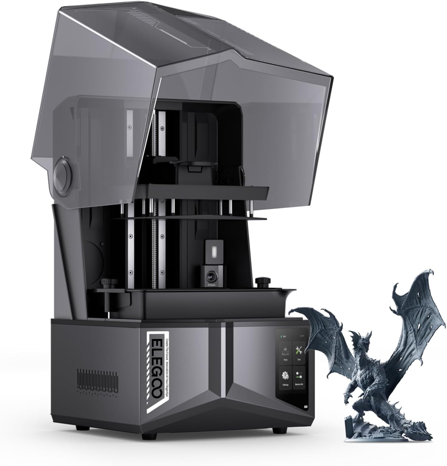 Drukarka 3D ELEGOO Saturn 4 Ul – 3D Printing Objects recenzja i cena
