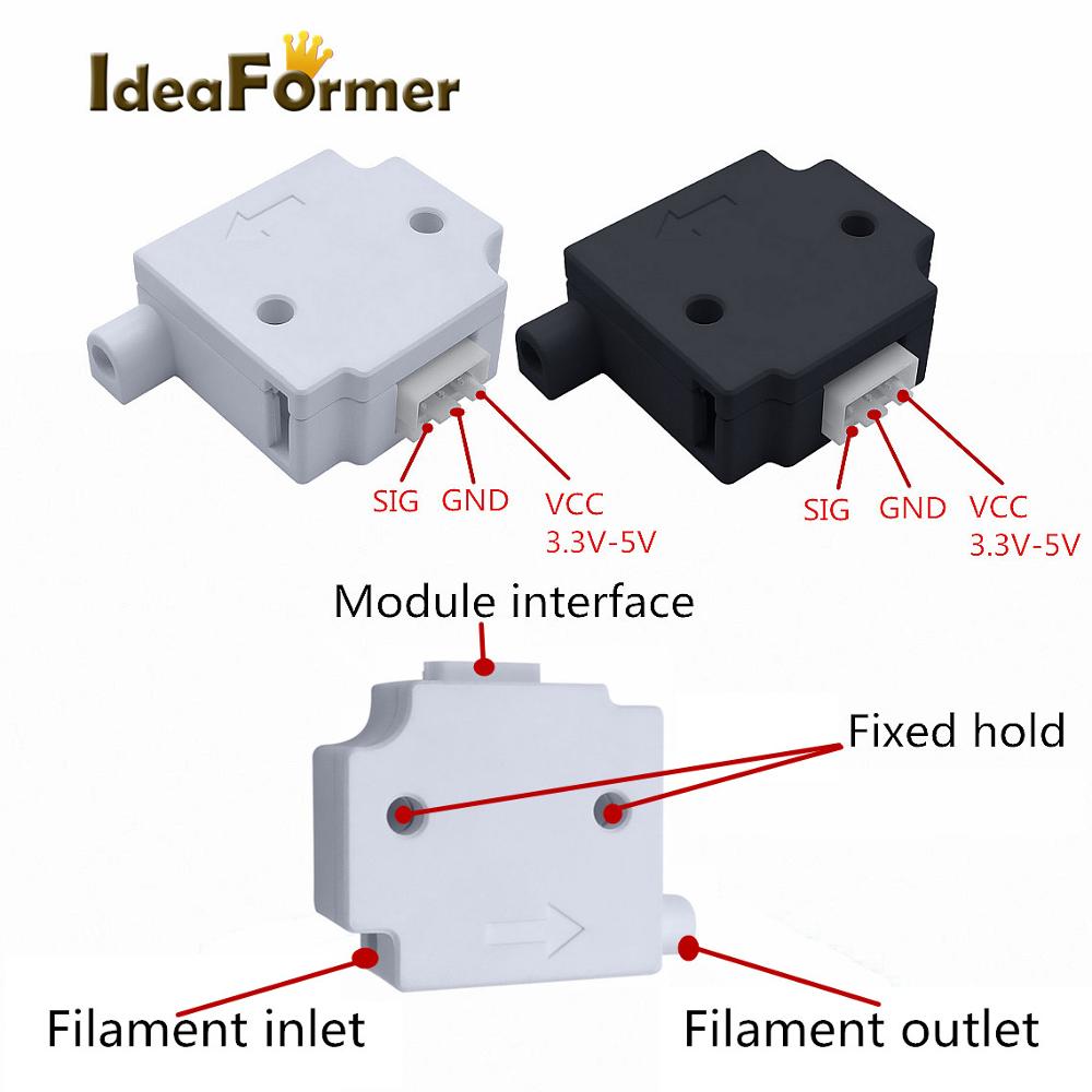 Włókno pęknięcia moduł czujnik – Filament Runout Sensor recenzja i cena