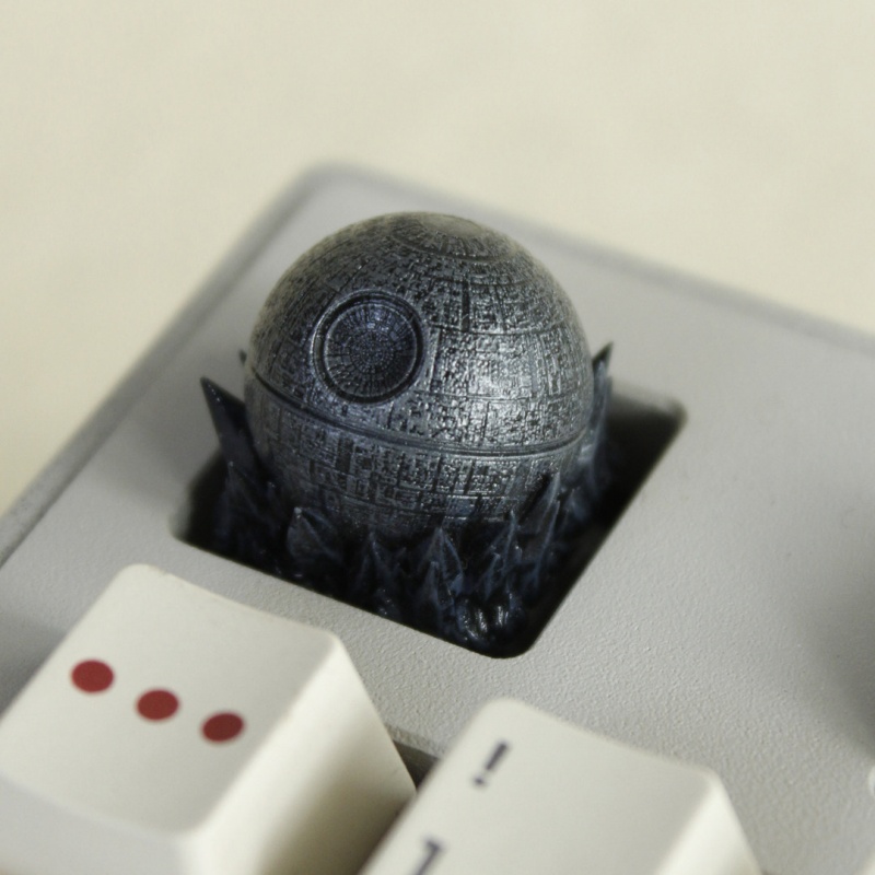 HCY Death Star Artisan Keycap  – 3D Printing Keycaps recenzja i cena