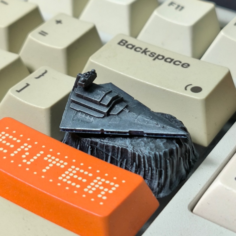 HCY Death Star Artisan Keycap  – 3D Printing Keycaps recenzja i cena
