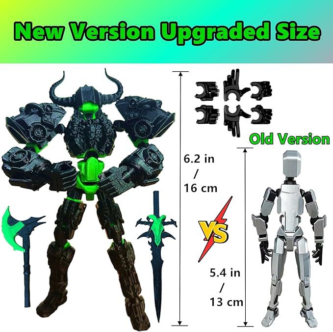 Figurka Titan 13, Zmontowany,  – 3D Printing Drawing recenzja i cena