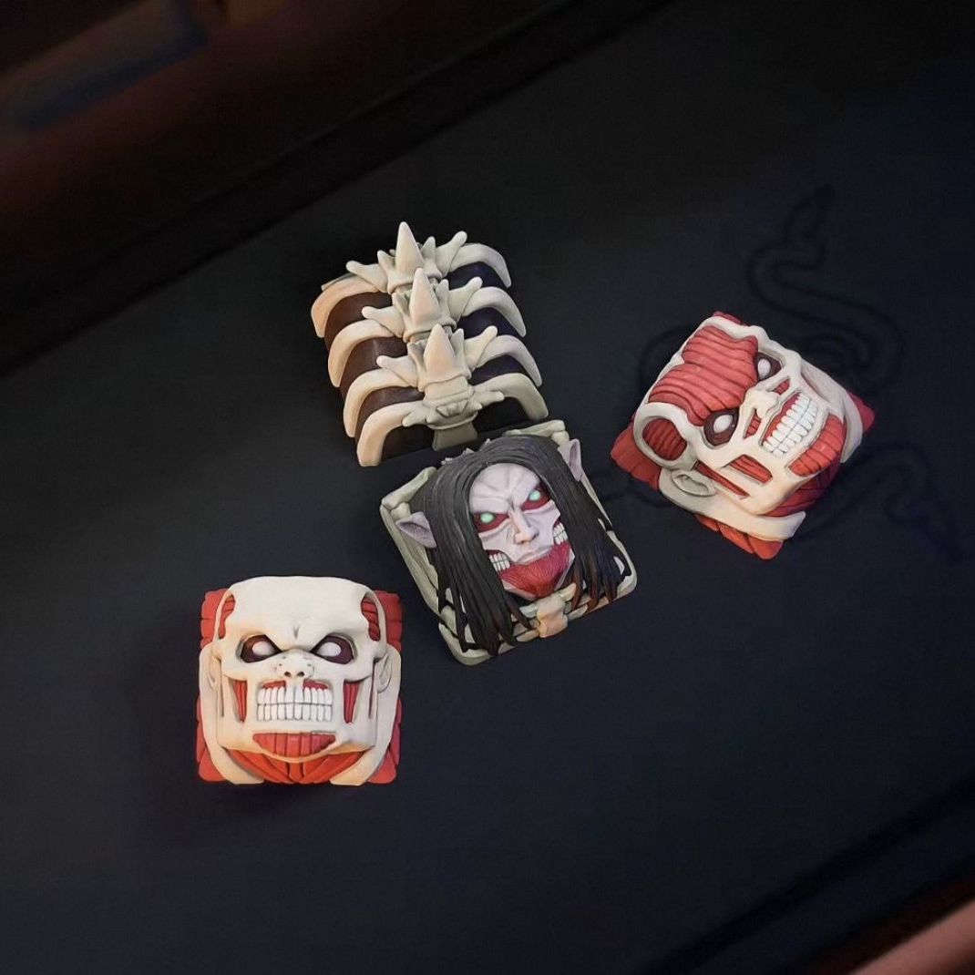 Nowy zestaw keycapów Attack on – 3D Printing Keycaps recenzja i cena