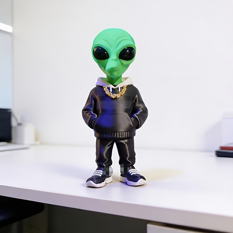 1 sztuka zielonej figurki kosm – 3D Printing Drawing recenzja i cena