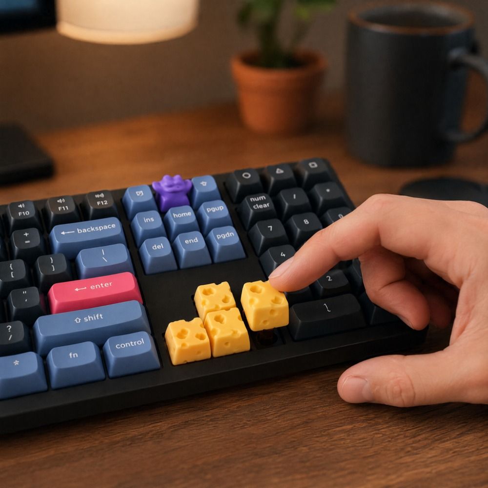 4 szt. klawiszy 3D w kształcie – 3D Printing Keycaps recenzja i cena